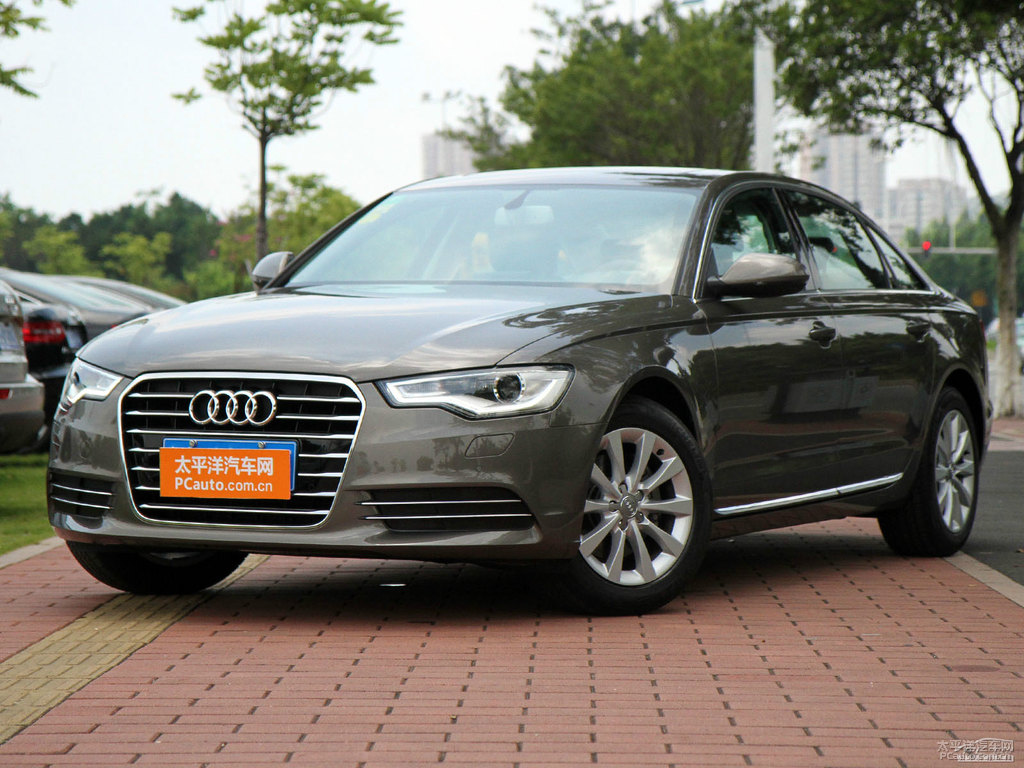 達科塔灰奧迪A6L整車外觀外觀圖片