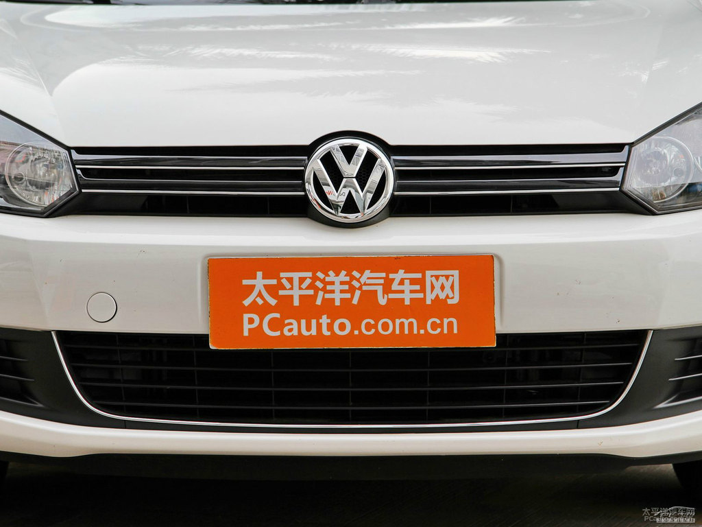 糖果白高爾夫車頭外觀圖片