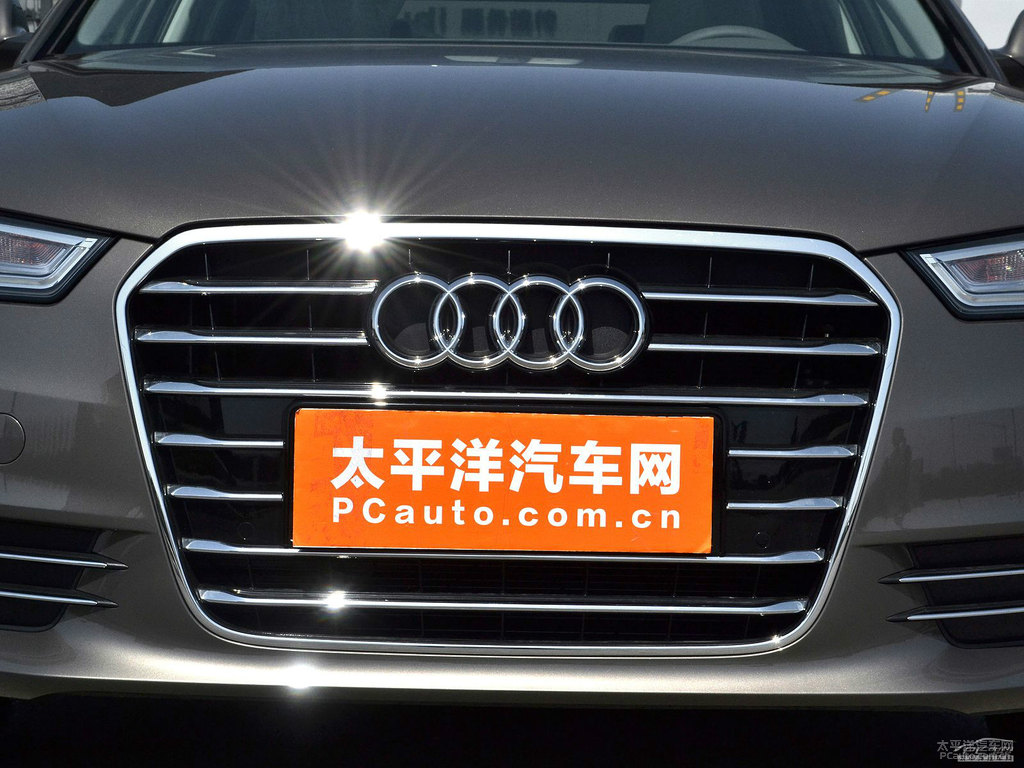 達科塔灰奧迪A6L車頭外觀圖片