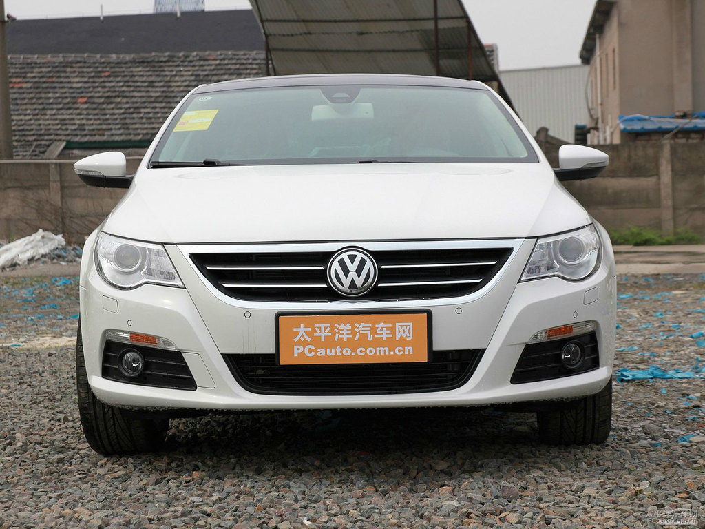 糖果白大眾CC外觀圖片