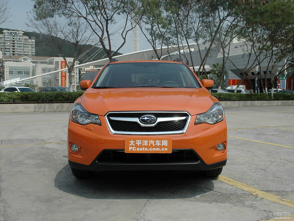 躍動(dòng)珠光橙斯巴魯XV整車外觀外觀圖片