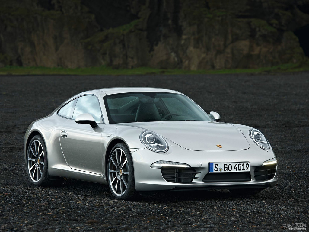 北極銀保時(shí)捷911整車(chē)外觀外觀圖片