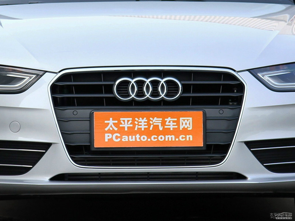 水晶銀奧迪A4L車頭外觀圖片