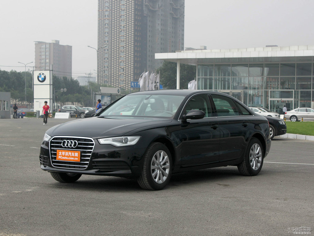 幻影黑奧迪A6L整車外觀外觀圖片