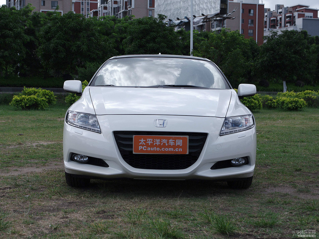 珍珠白本田CR-Z整車外觀外觀圖片
