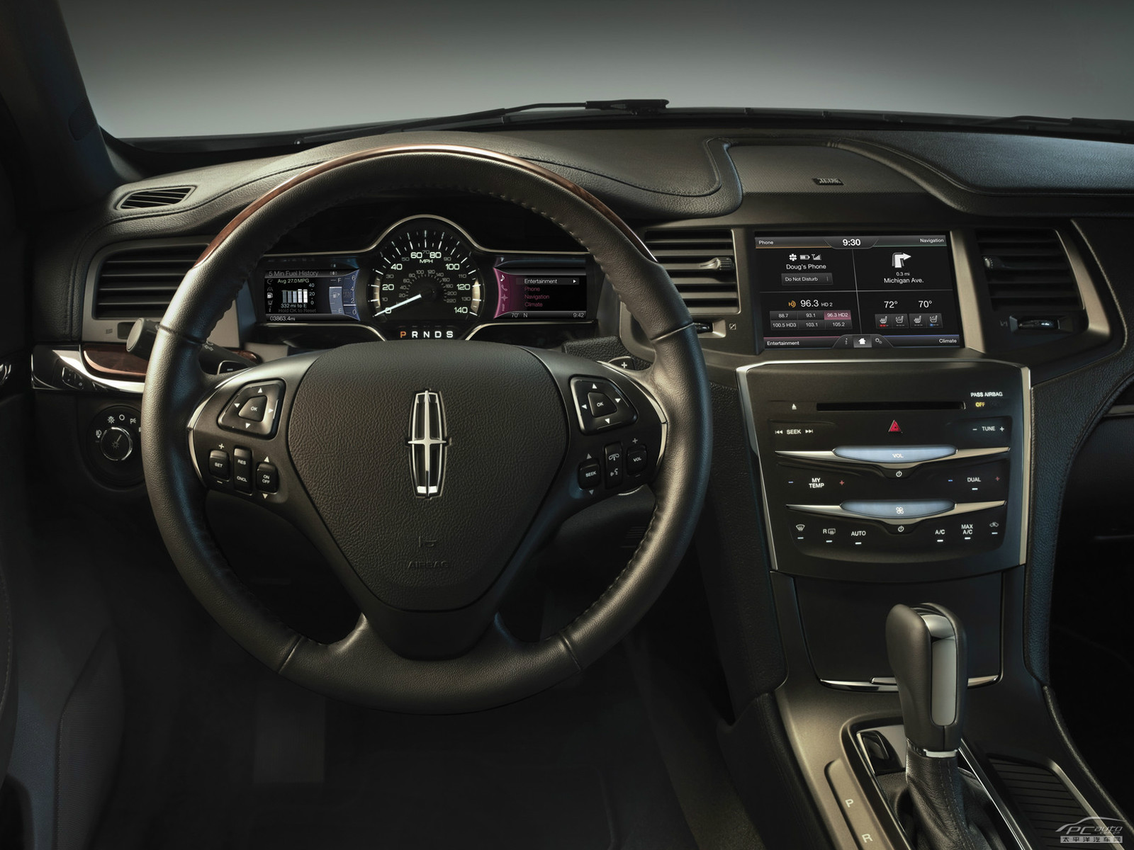 林肯MKS內飾高清大圖