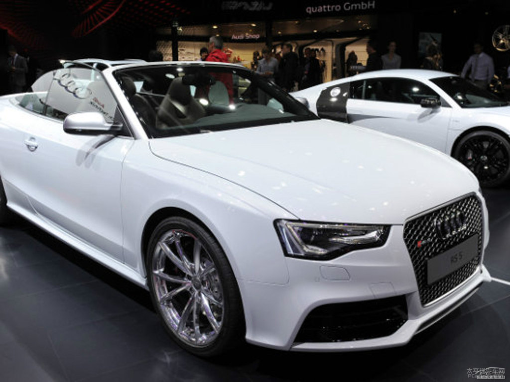 朱鷺白奧迪RS 5整車外觀外觀圖片