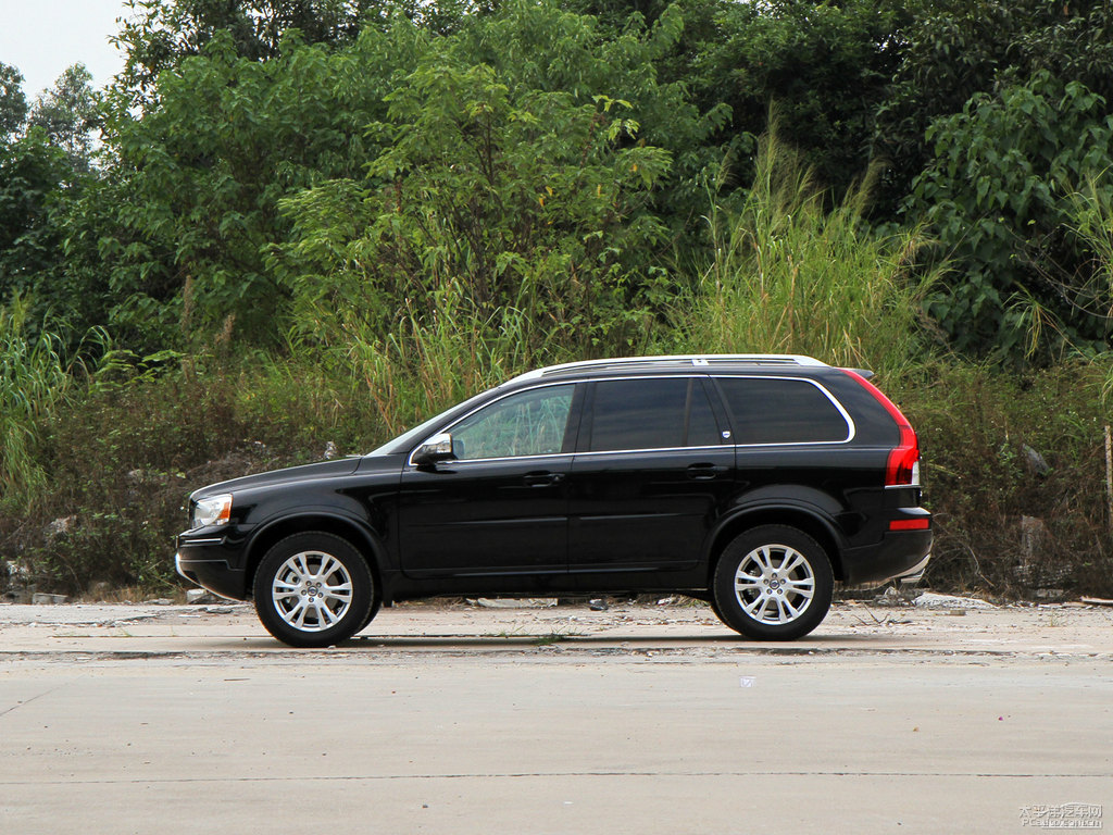煙灰黑珍珠漆沃爾沃XC90整車外觀外觀圖片