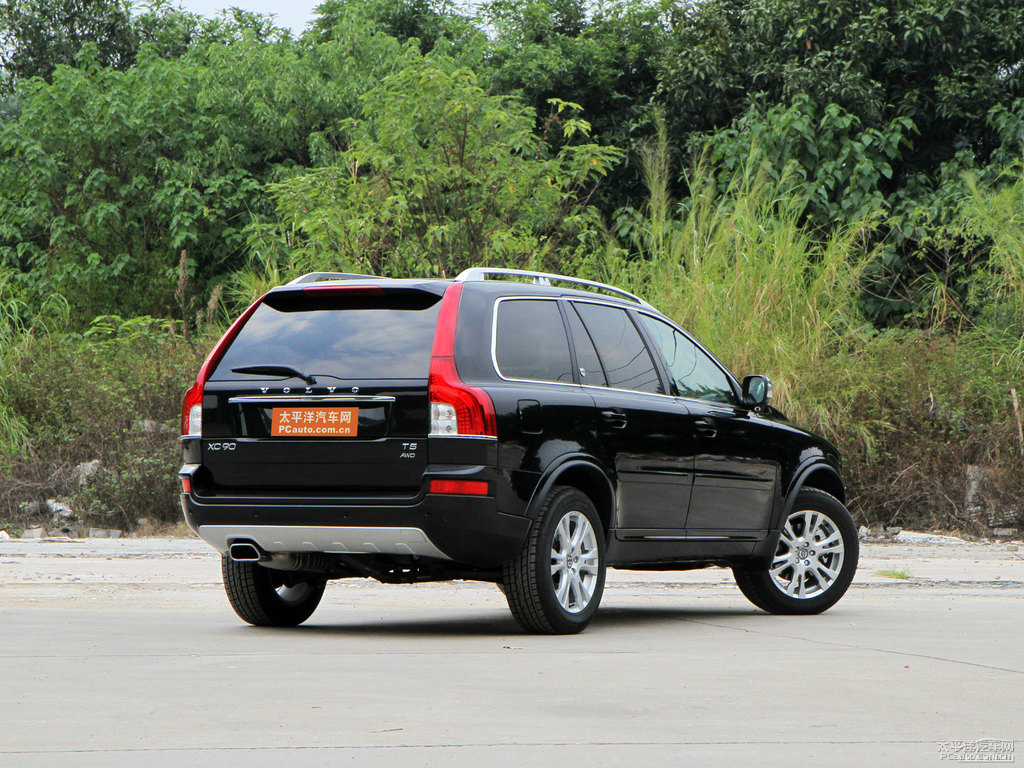 煙灰黑珍珠漆沃爾沃XC90整車外觀外觀圖片