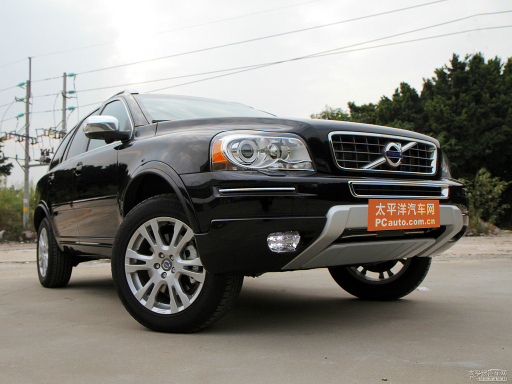 煙灰黑珍珠漆沃爾沃XC90整車外觀外觀圖片