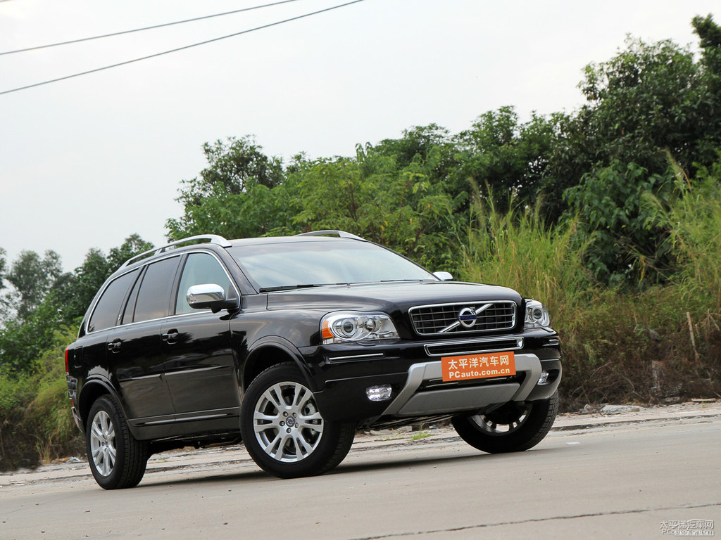 煙灰黑珍珠漆沃爾沃XC90整車外觀外觀圖片