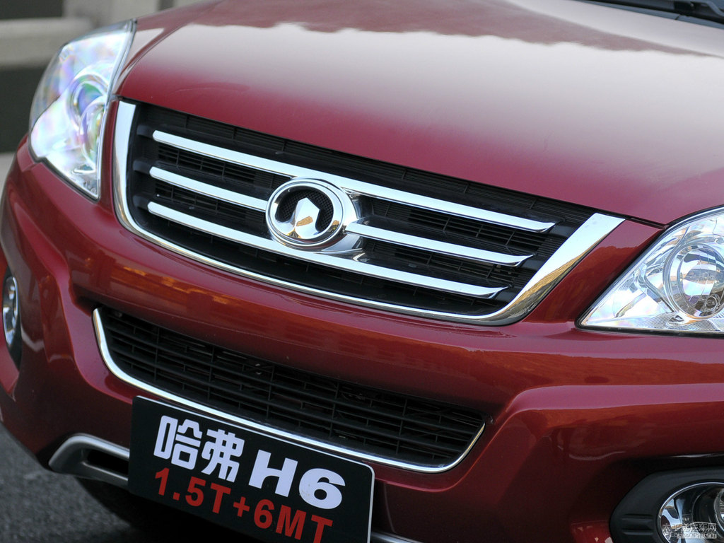 中國紅哈弗H6車頭外觀圖片
