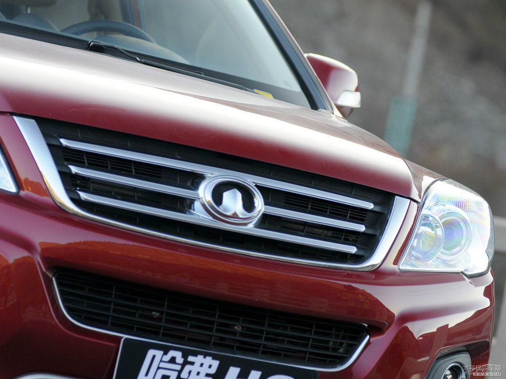 中國紅哈弗H6車頭外觀圖片