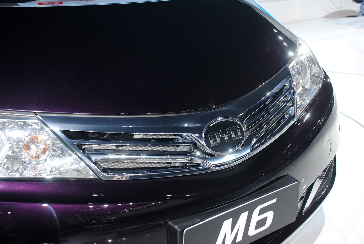 比亞迪M6車展高清大圖