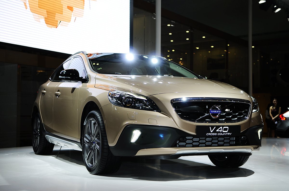 沃爾沃V40車展高清大圖