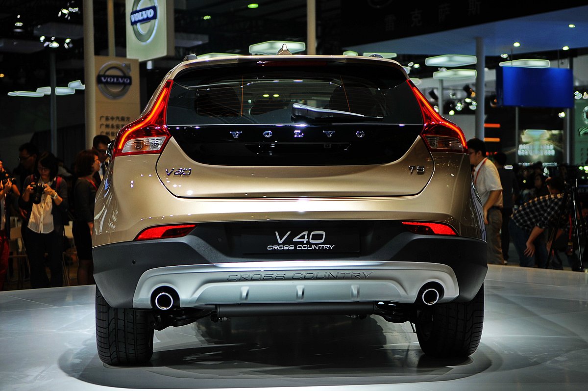 沃爾沃V40車展高清大圖
