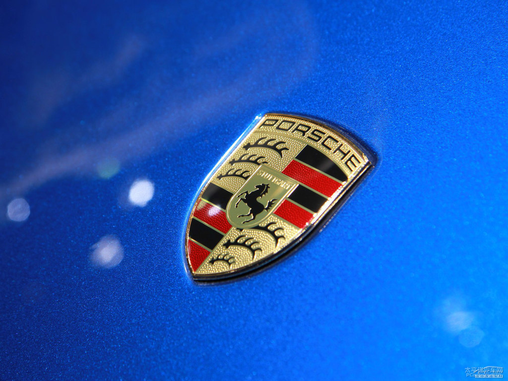 水藍保時捷911車身外觀圖片
