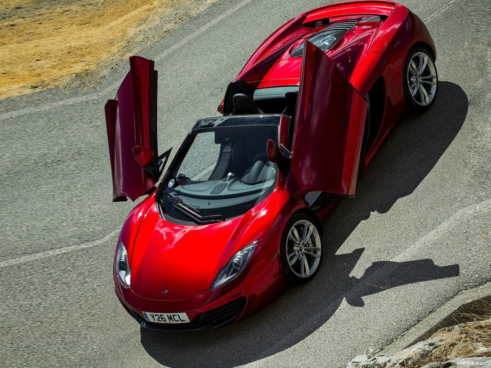 邁凱倫MP4-12C外觀高清大圖