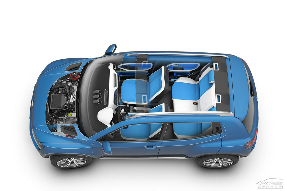 大眾Taigun圖解高清大圖