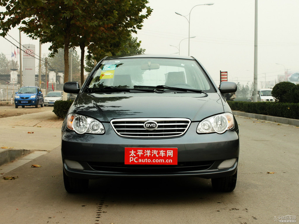 馬賽灰比亞迪F3整車外觀外觀圖片