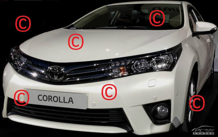 卡羅拉(海外)圖解高清大圖