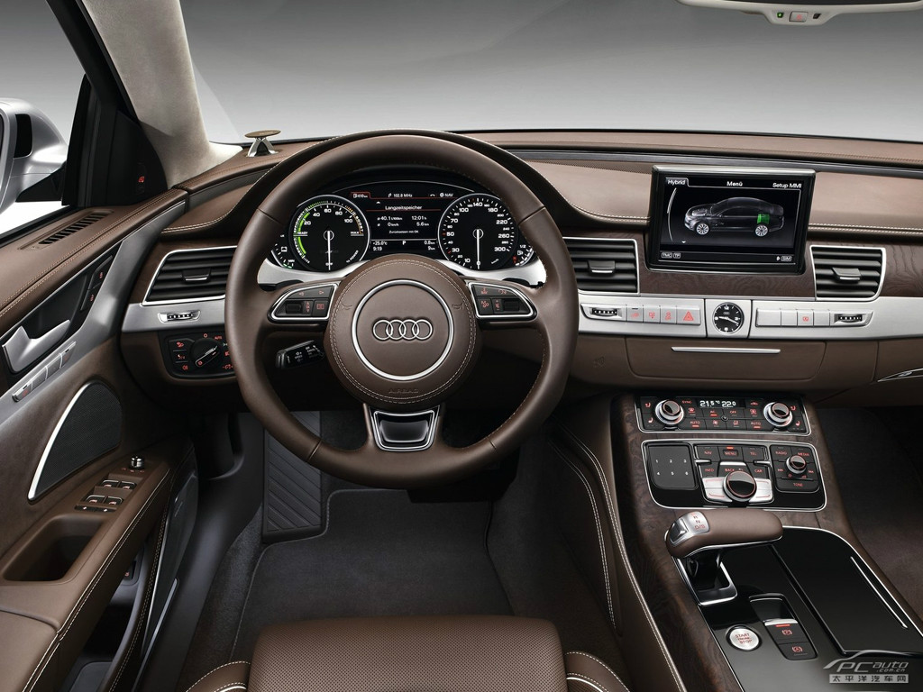 奧迪A8內飾高清大圖