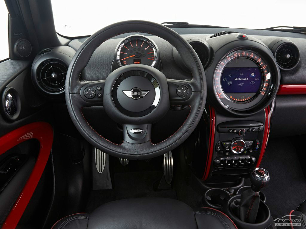 MINI JCW PACEMAN內(nèi)飾高清大圖