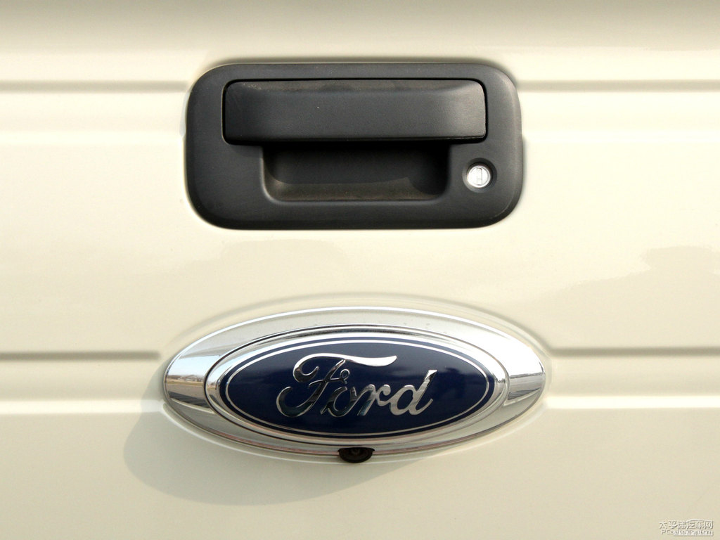 塑料白福特F-150車尾外觀圖片