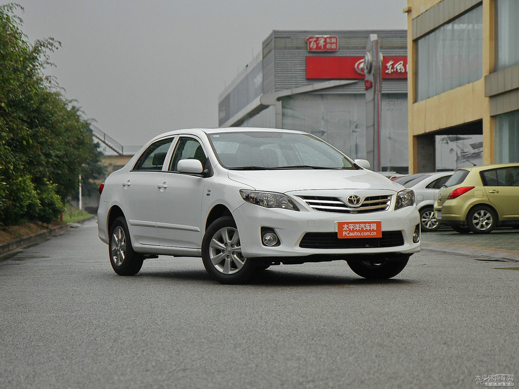 超級白色卡羅拉整車外觀外觀圖片