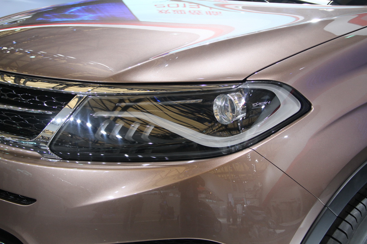 奇瑞β5車展高清大圖