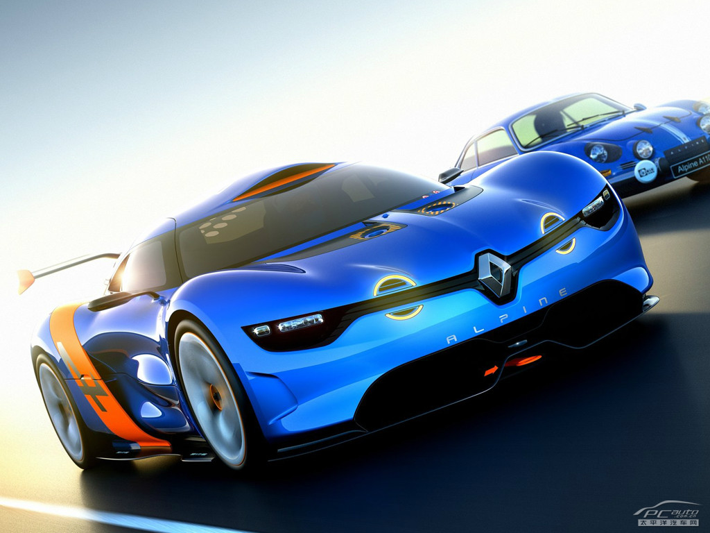 Alpine A110外觀高清大圖