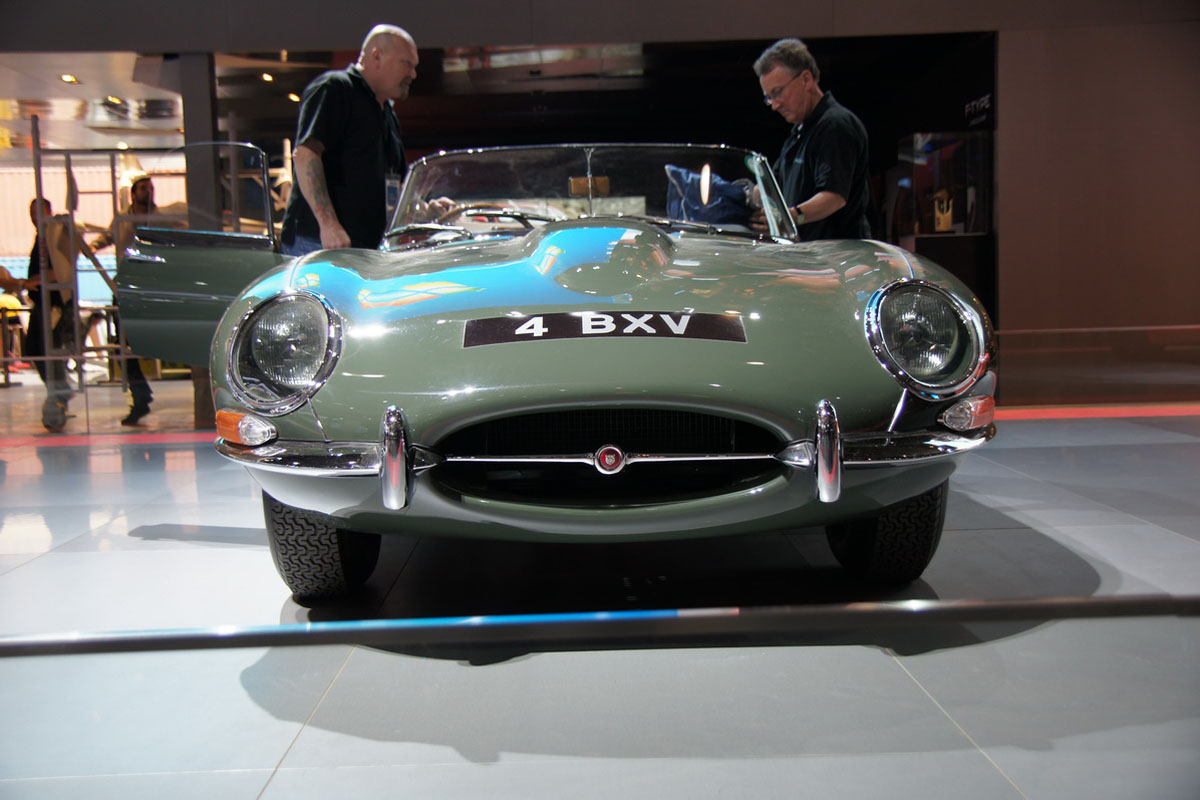 捷豹E-TYPE車展高清大圖