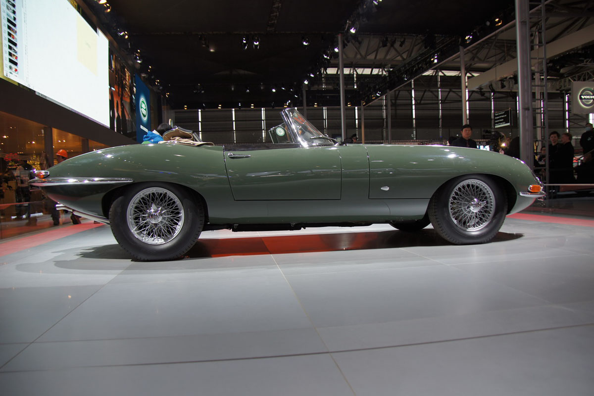 捷豹E-TYPE車展高清大圖