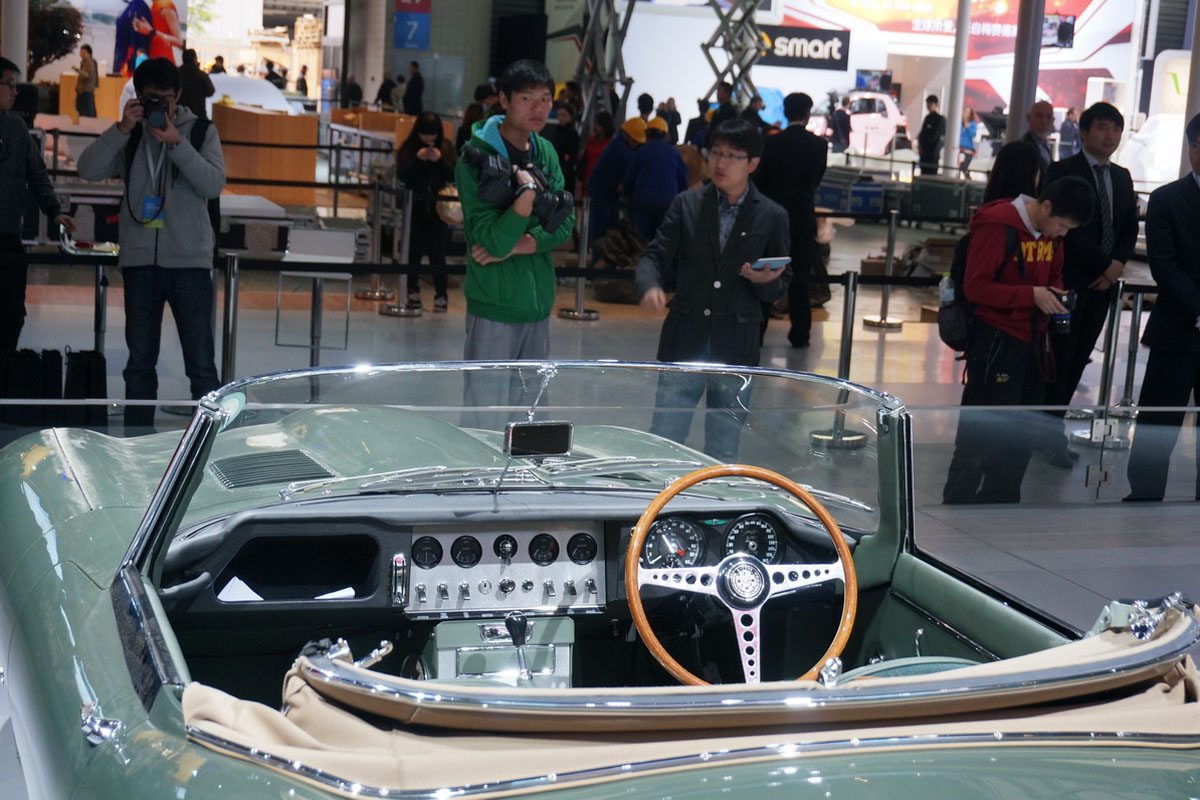 捷豹E-TYPE車展高清大圖