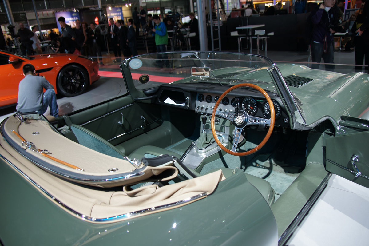 捷豹E-TYPE車展高清大圖