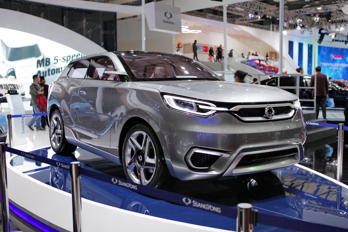 雙龍SIV-1車展高清大圖