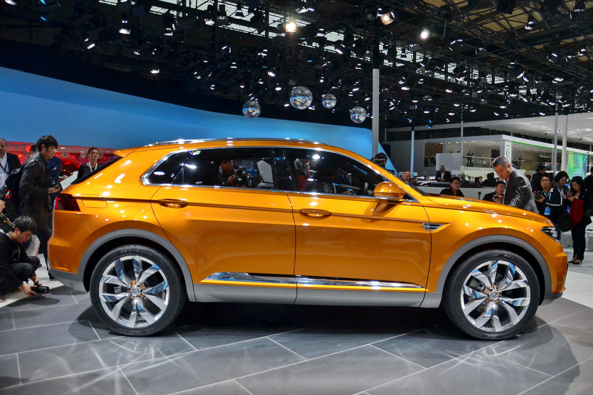 大眾CrossBlue車展高清大圖