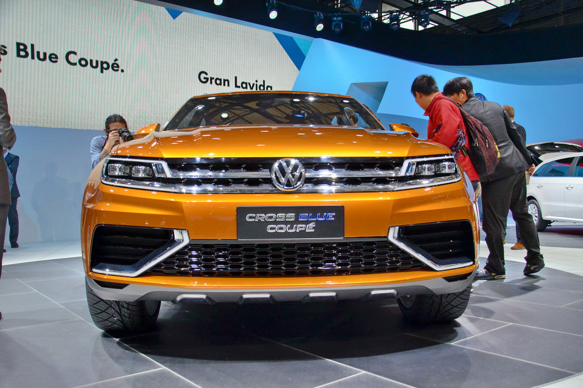 大眾CrossBlue車展高清大圖