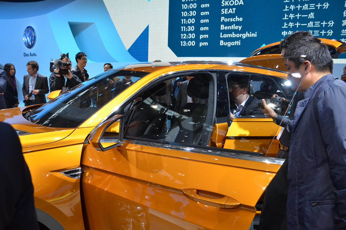 大眾CrossBlue車展高清大圖