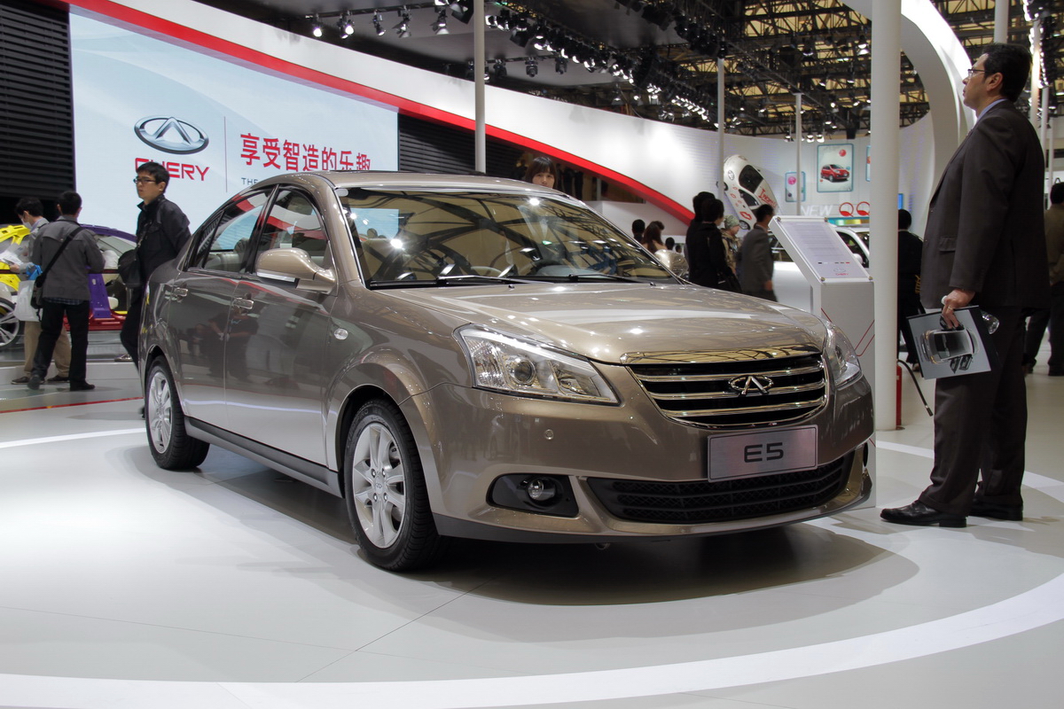 奇瑞E5車(chē)展高清大圖