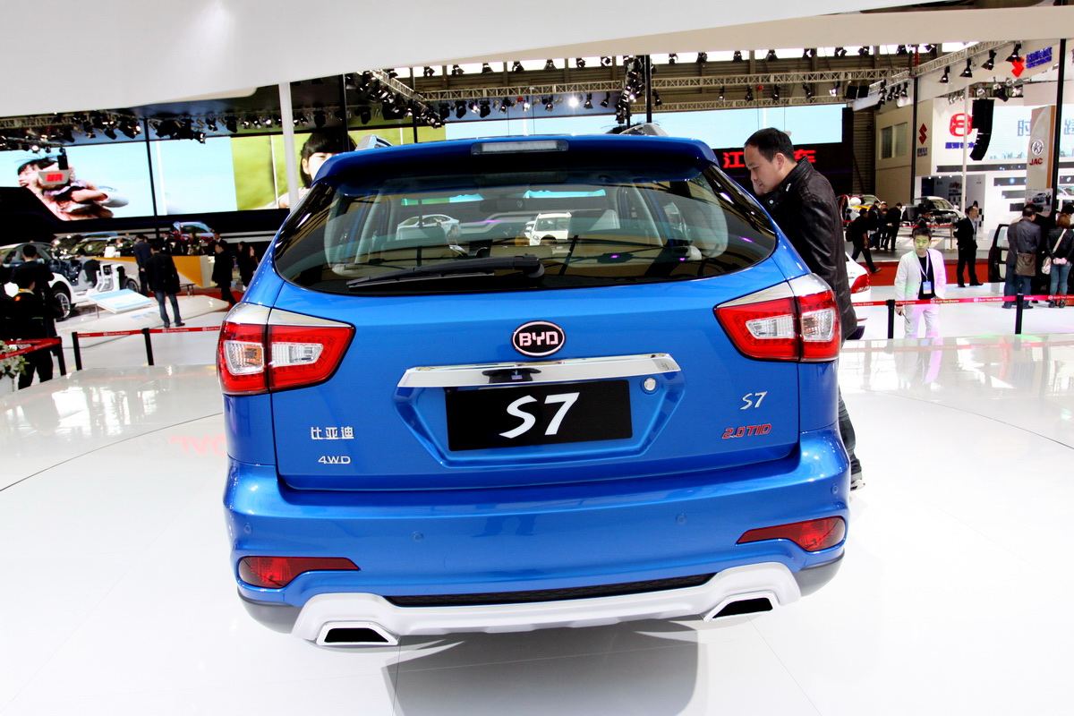 比亞迪S7車展高清大圖