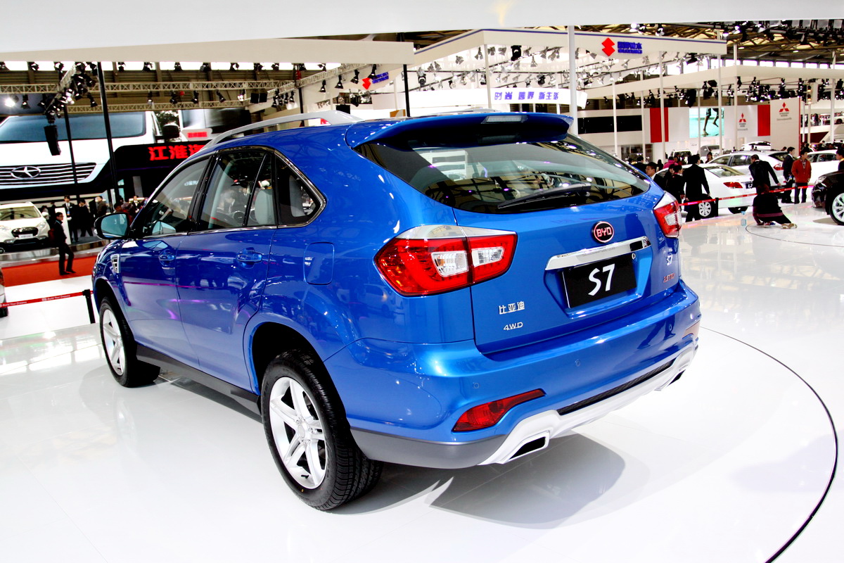比亞迪S7車展高清大圖