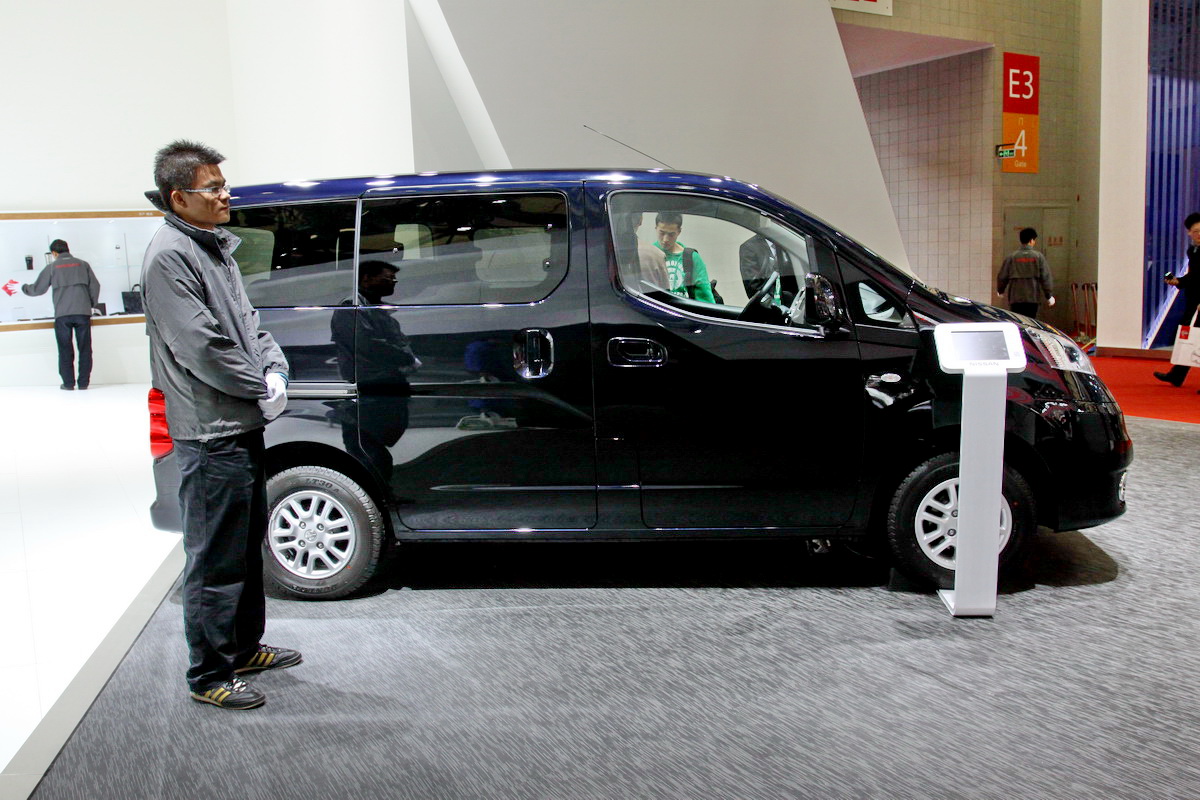 日產(chǎn)NV200車展高清大圖