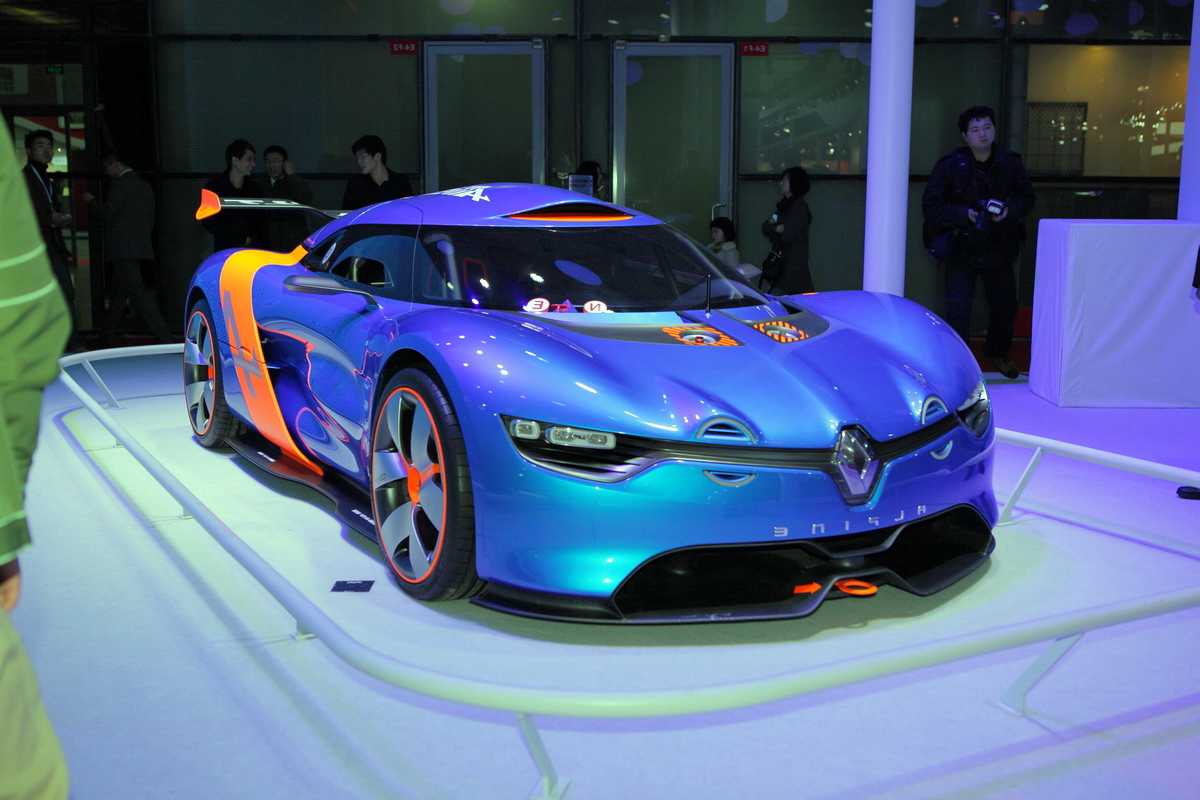 Alpine A110車展高清大圖