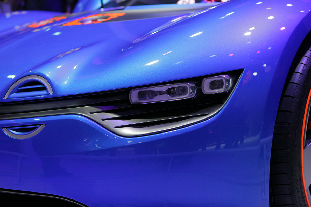 Alpine A110車展高清大圖