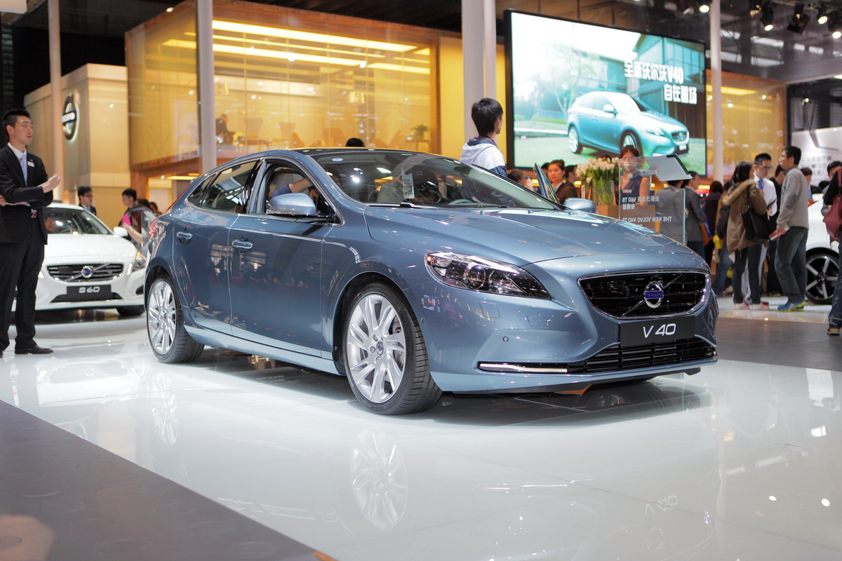 沃爾沃V40車展高清大圖