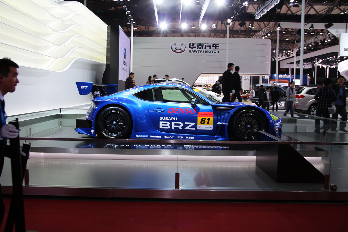 斯巴魯BRZ車展高清大圖