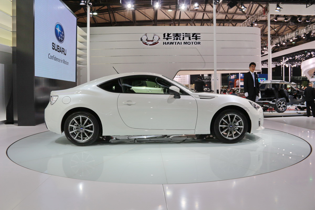 斯巴魯BRZ車展高清大圖