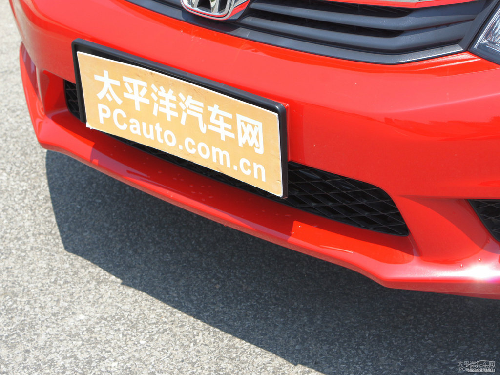 拉力紅思域車(chē)頭外觀圖片