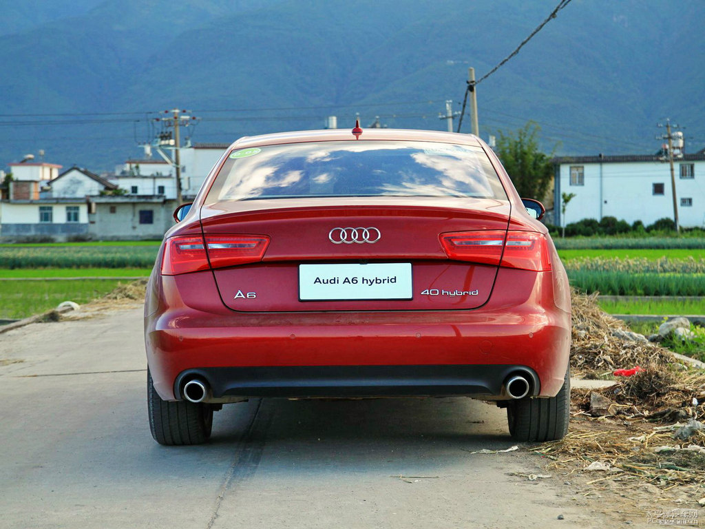 紅色奧迪A6(進(jìn)口)整車外觀外觀圖片